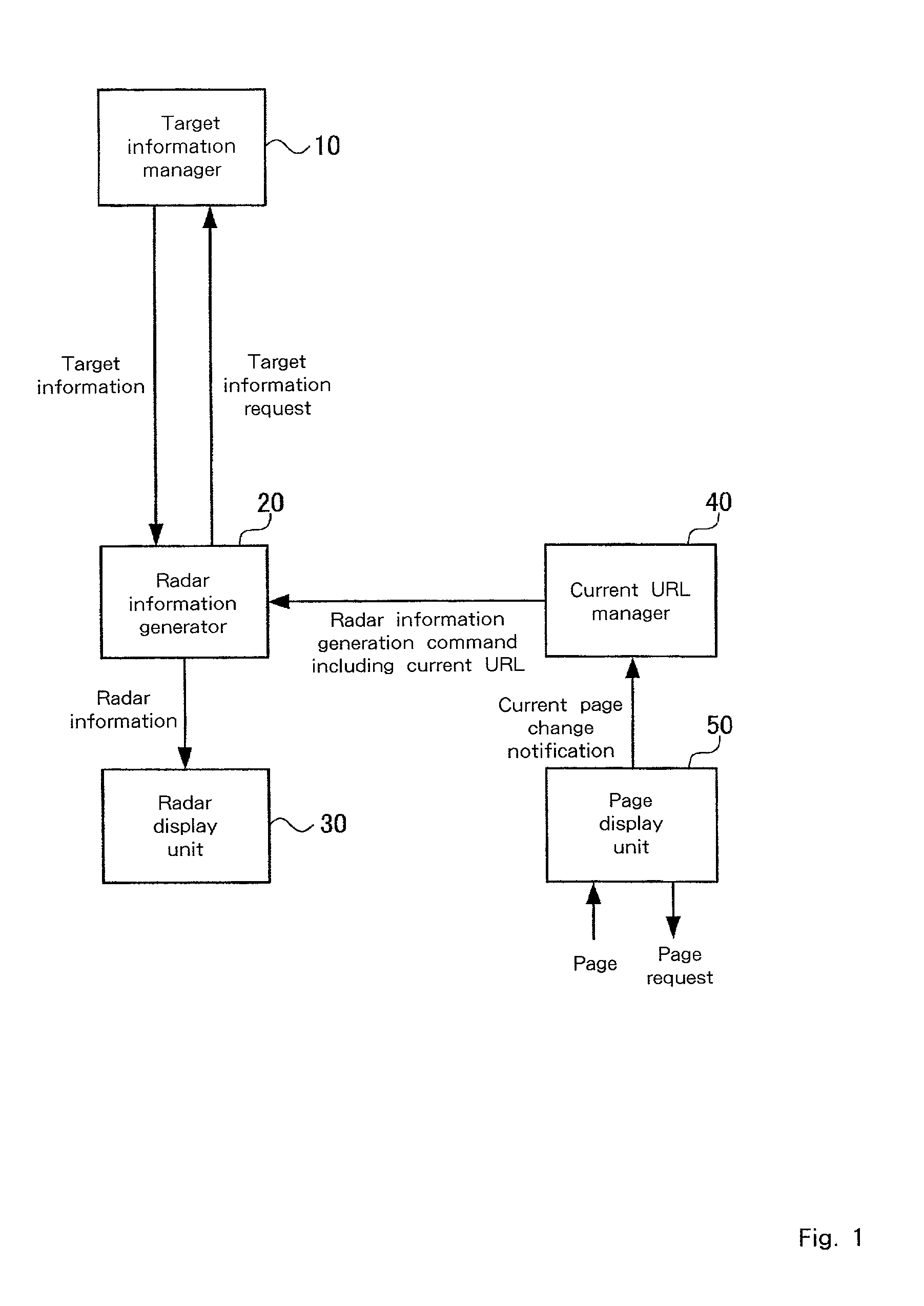 Target object information provision system, terminal device, object location information provision method, object information provision system, computer program, storage medium and program transmission apparatus