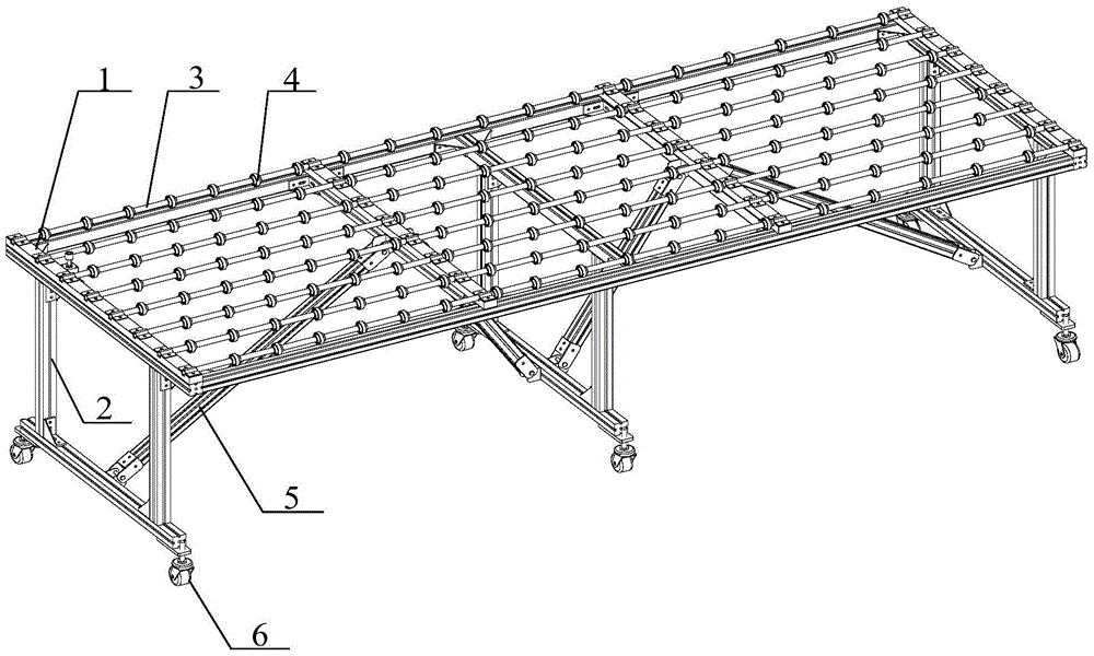 An extension platform for transporting plate-like members