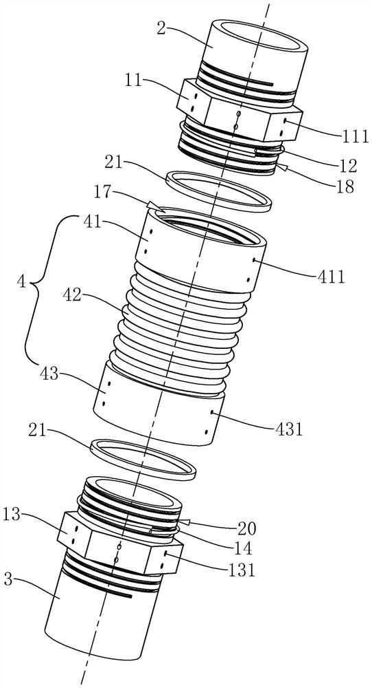 High-precision anti-seismic pressure gauge for ship