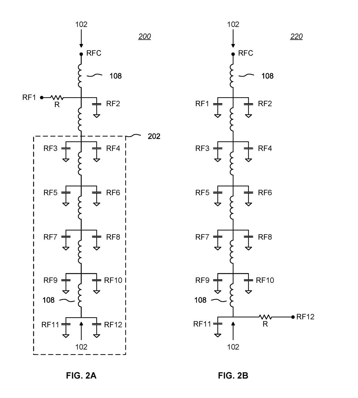 High throw-count RF switch