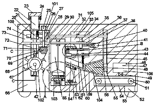 Random sampling and analysis method for soil quality