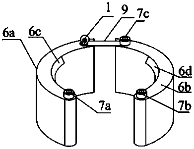 Underwater injection type sediment in situ culture device