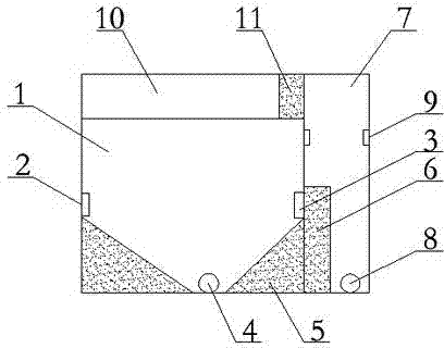 Balanced water distribution and clarification tank