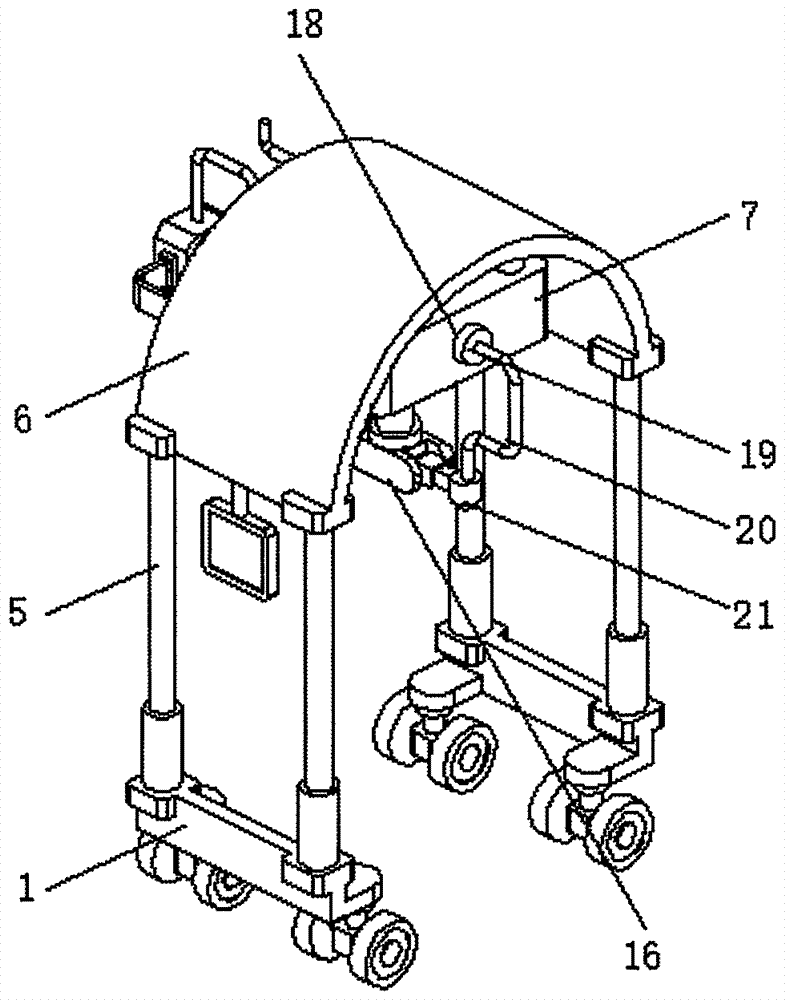 Drug-supply anesthesia device for clinical anesthesiology department