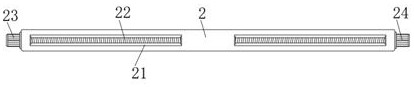 Radiotherapy clinical fixing frame for radiotherapy department physician