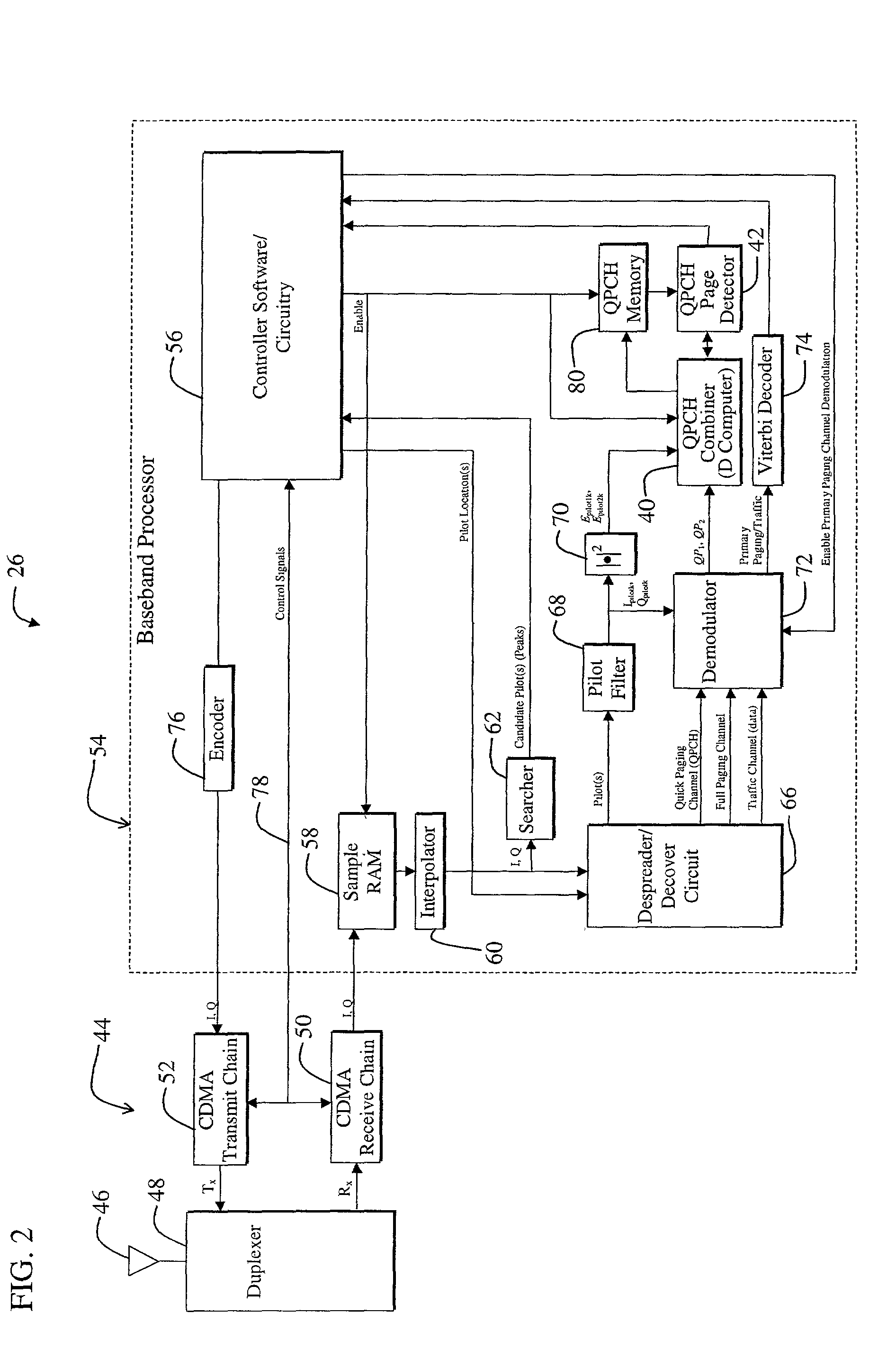 Sequential combined QPCH demodulation