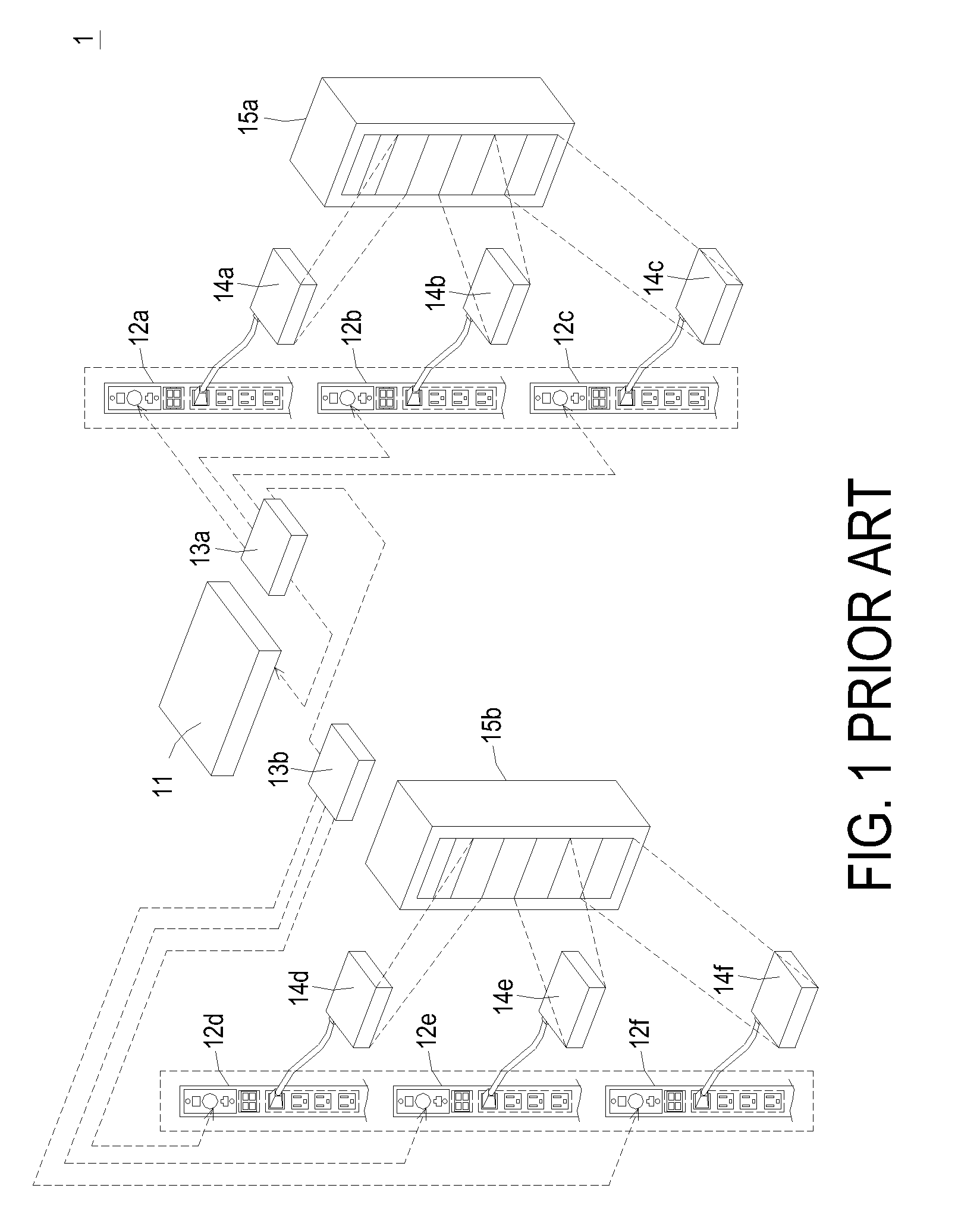 Power distribution unit and power management architecture employing the same