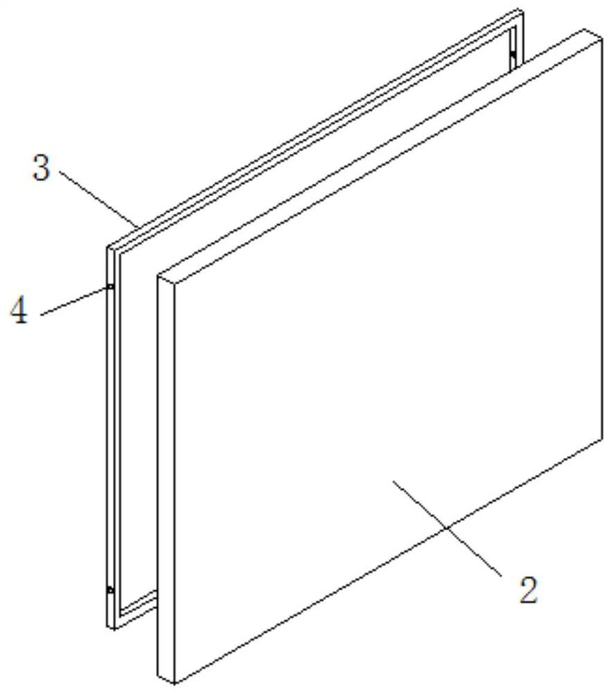 Vehicle-mounted hydrogen-nickel battery mounting box with rapid heat dissipation function