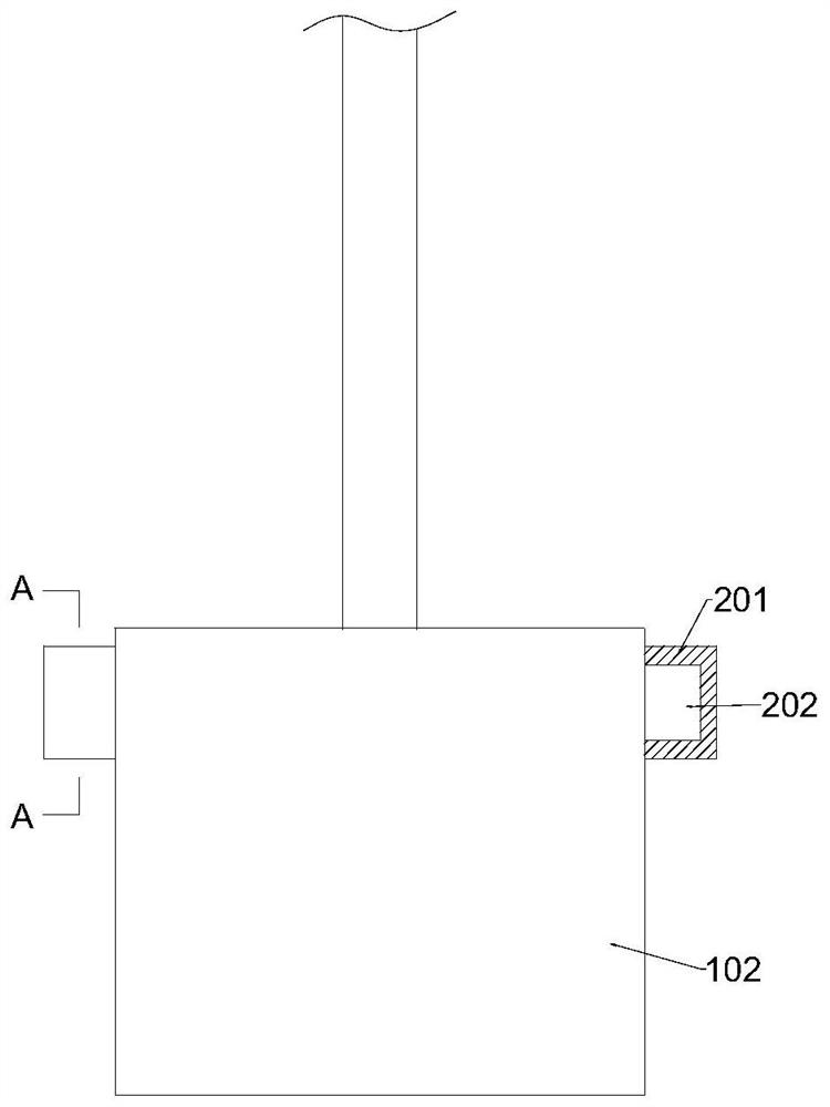 Saddle type microwave irradiator