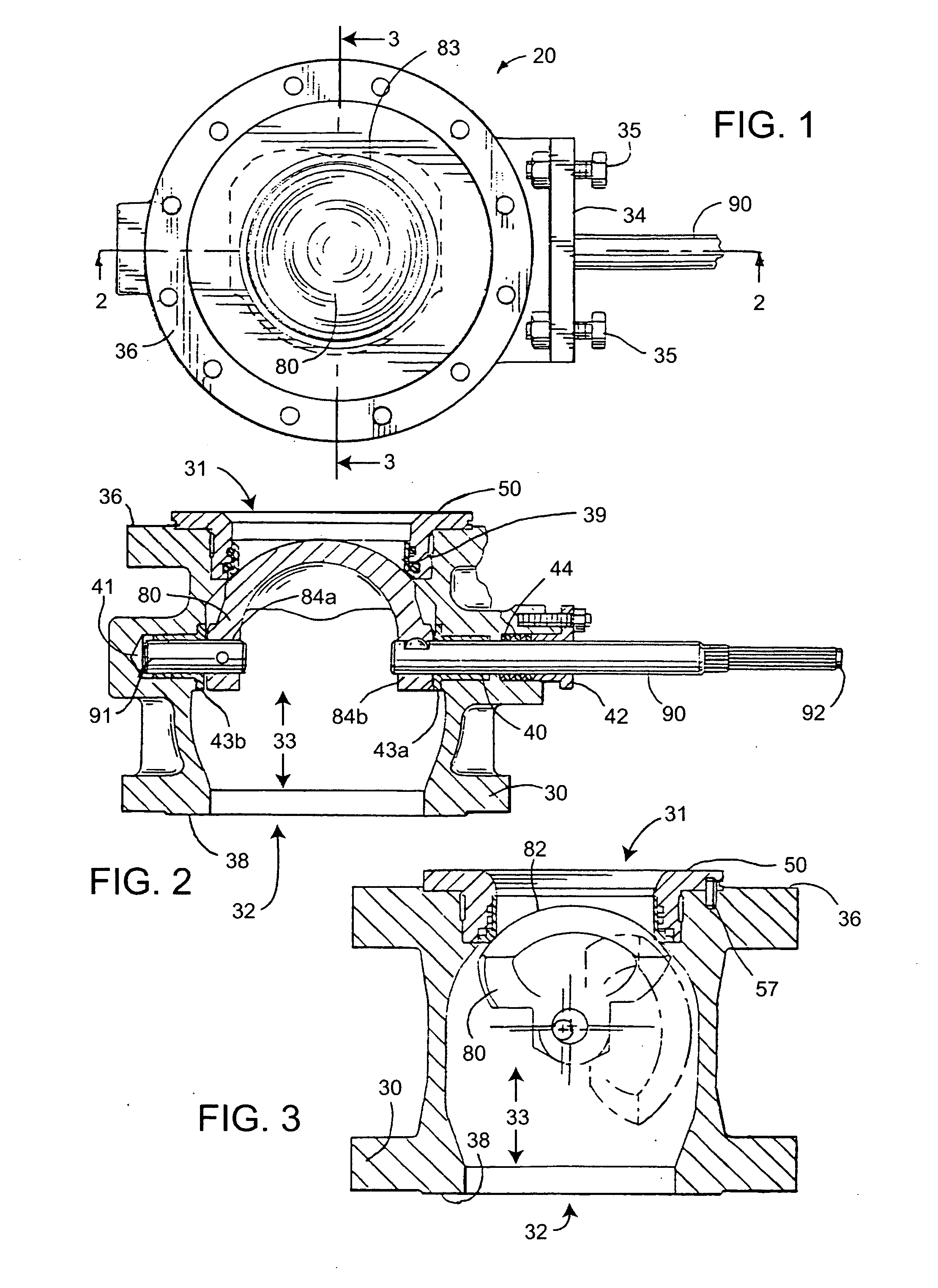 Fluid flow control valve with composition seal