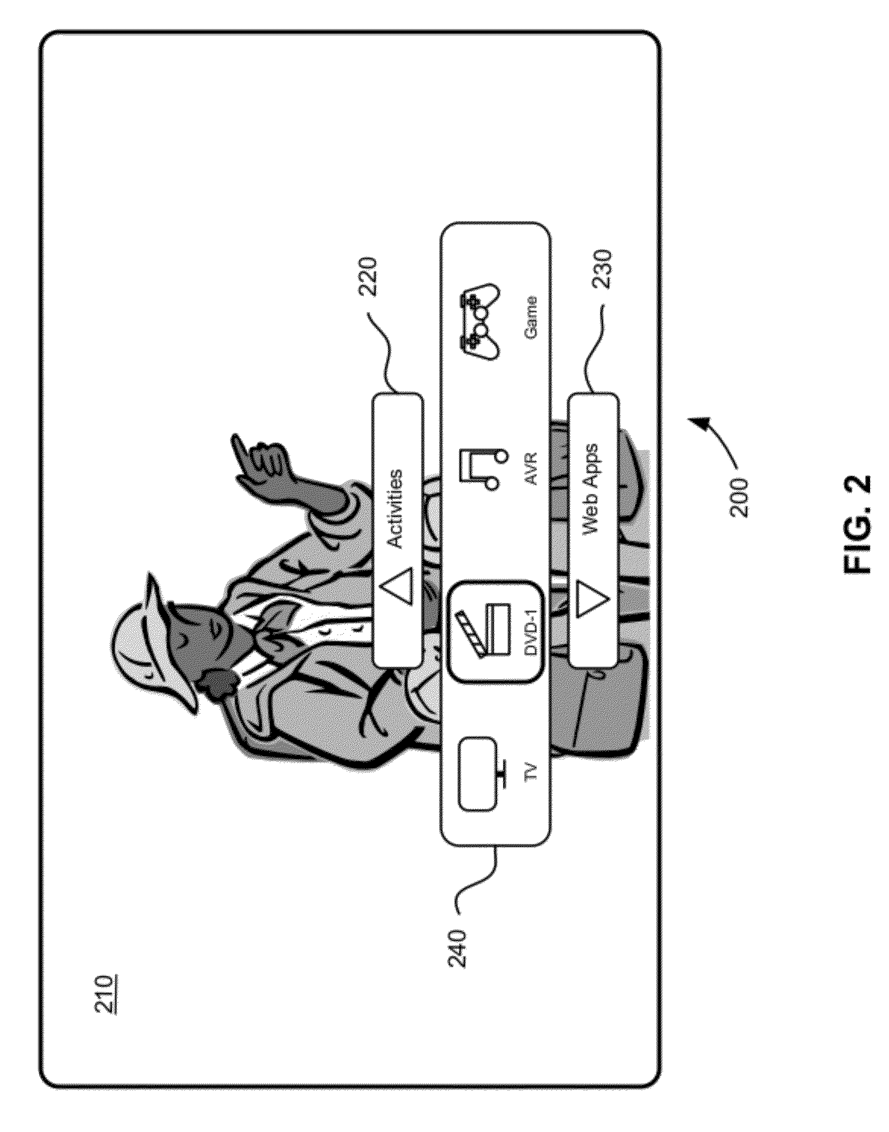 Remote control system for connected devices