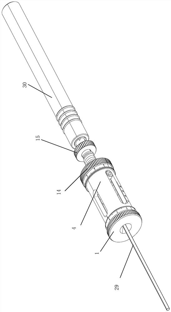 Portable flexible cable stripping device