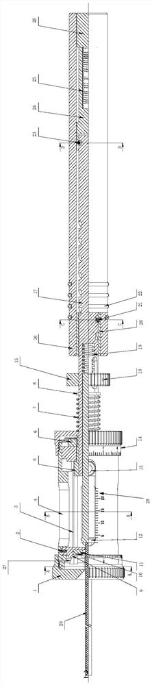 Portable flexible cable stripping device