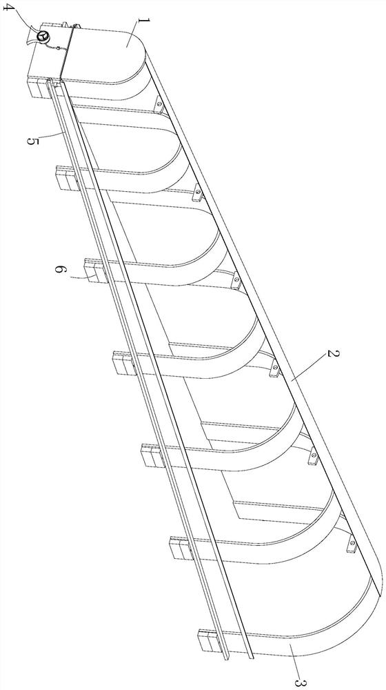 A rainproof device for open-air fermentation of organic fertilizer