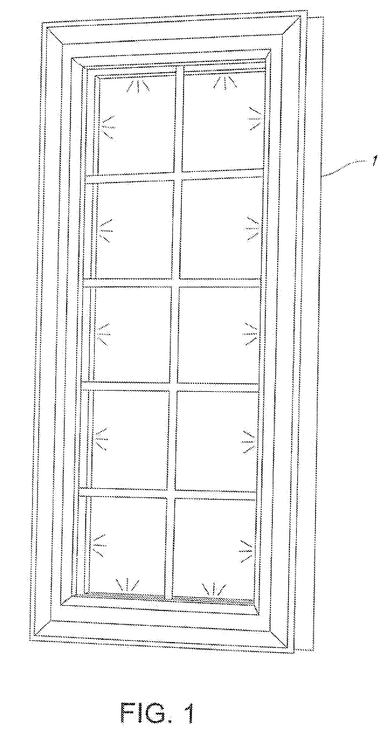 Lighting for insulated glazing assembly