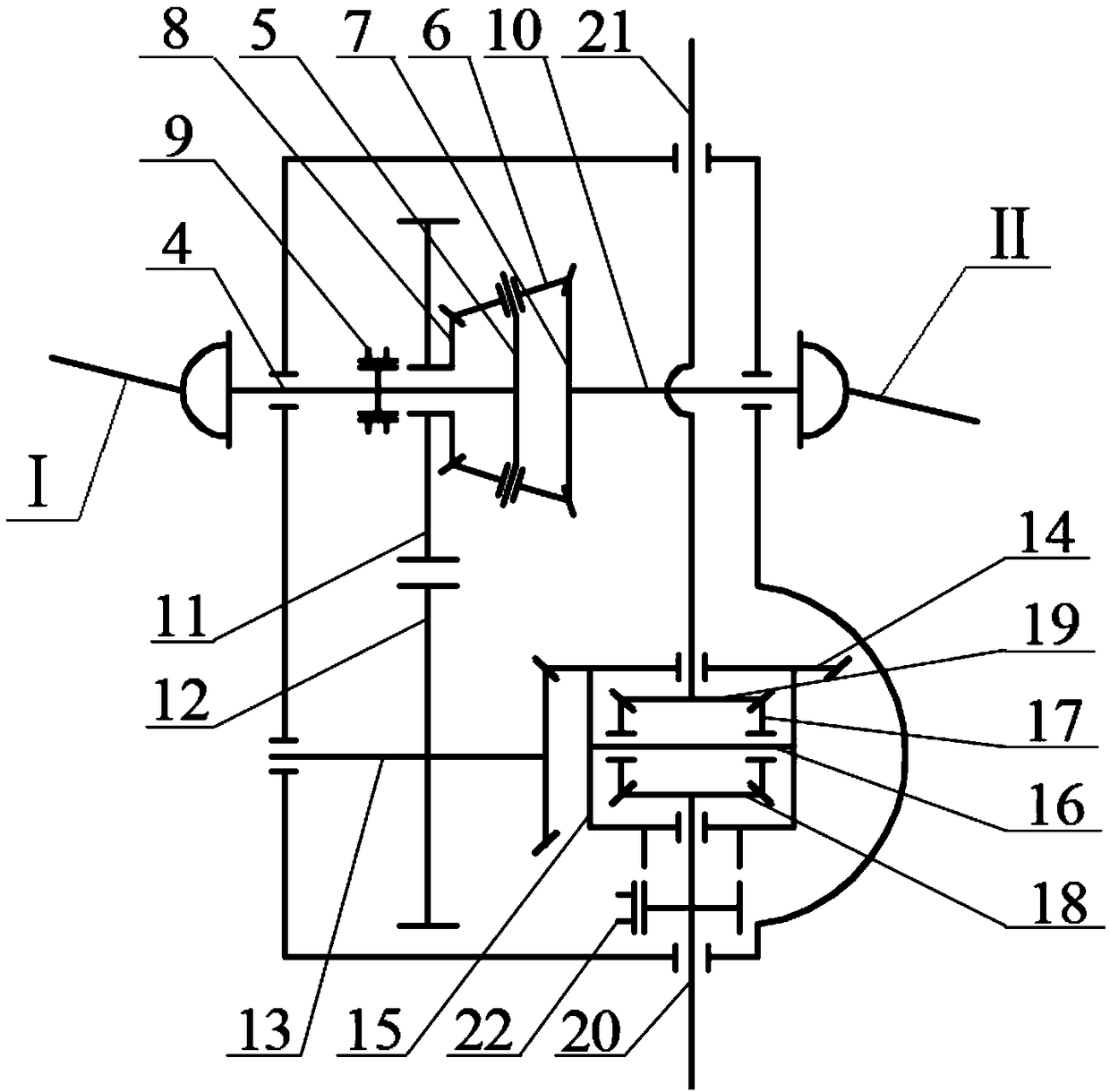 Triple-drive axle