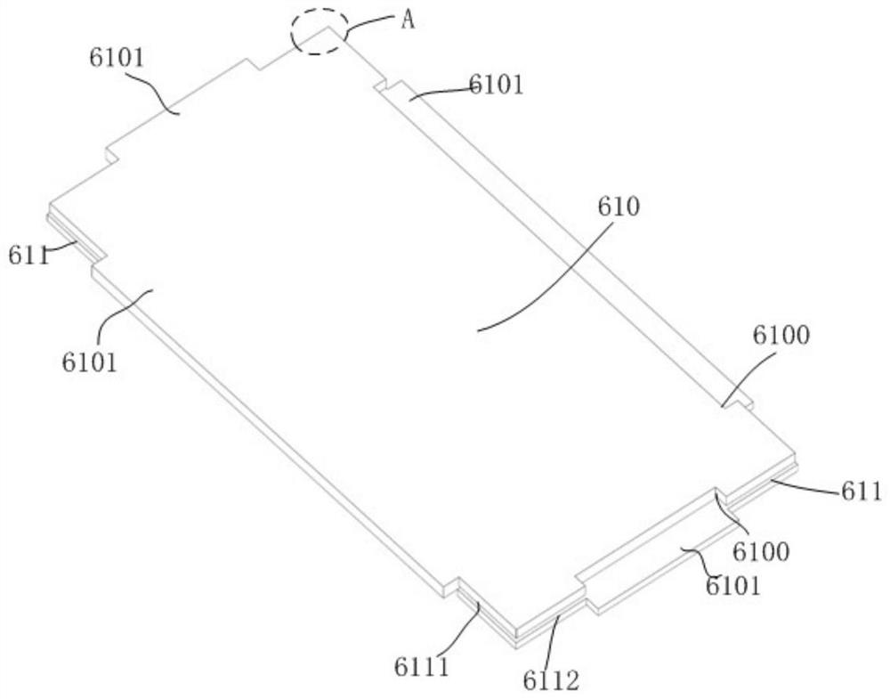 Floor installation device and installation method