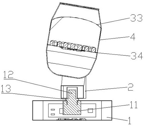 Automatically-adjusted projection lamp