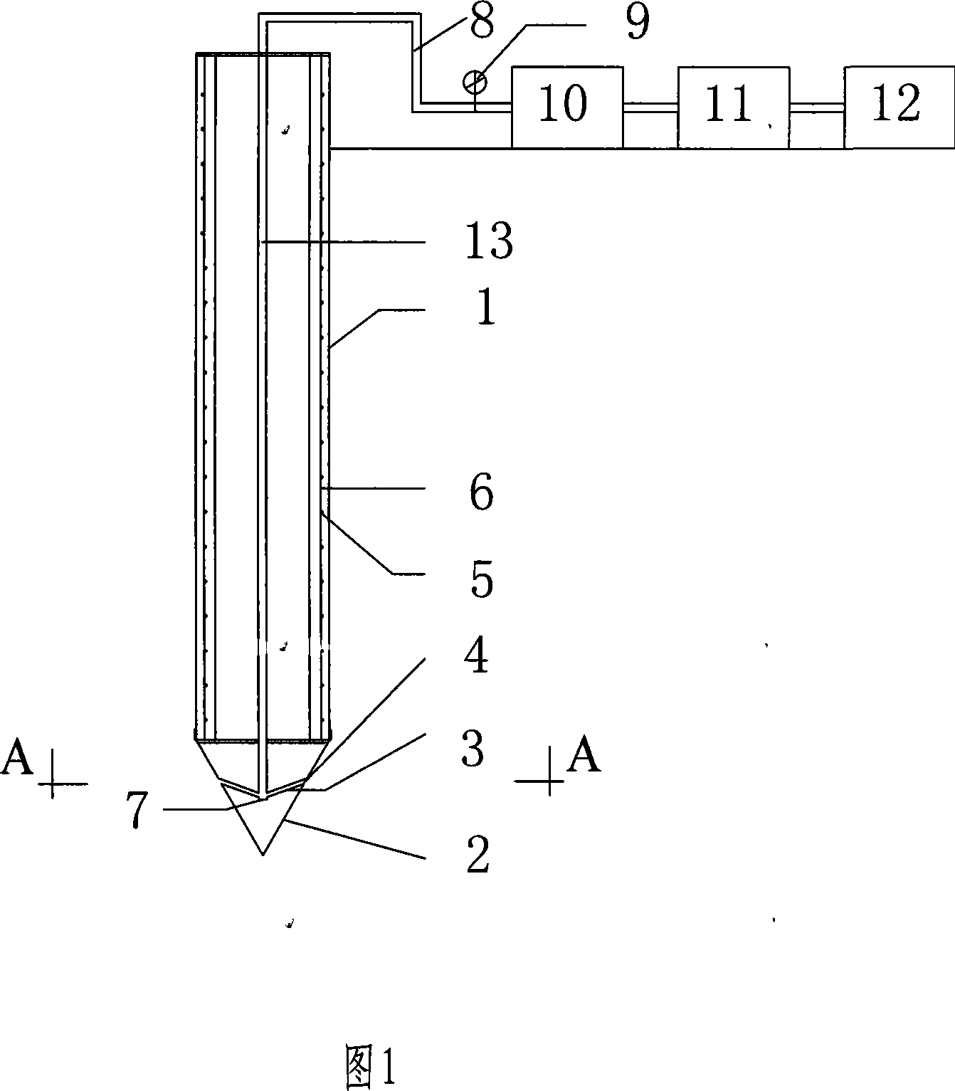 Pile sinking method of Synchronization grouting static pressure precast pile