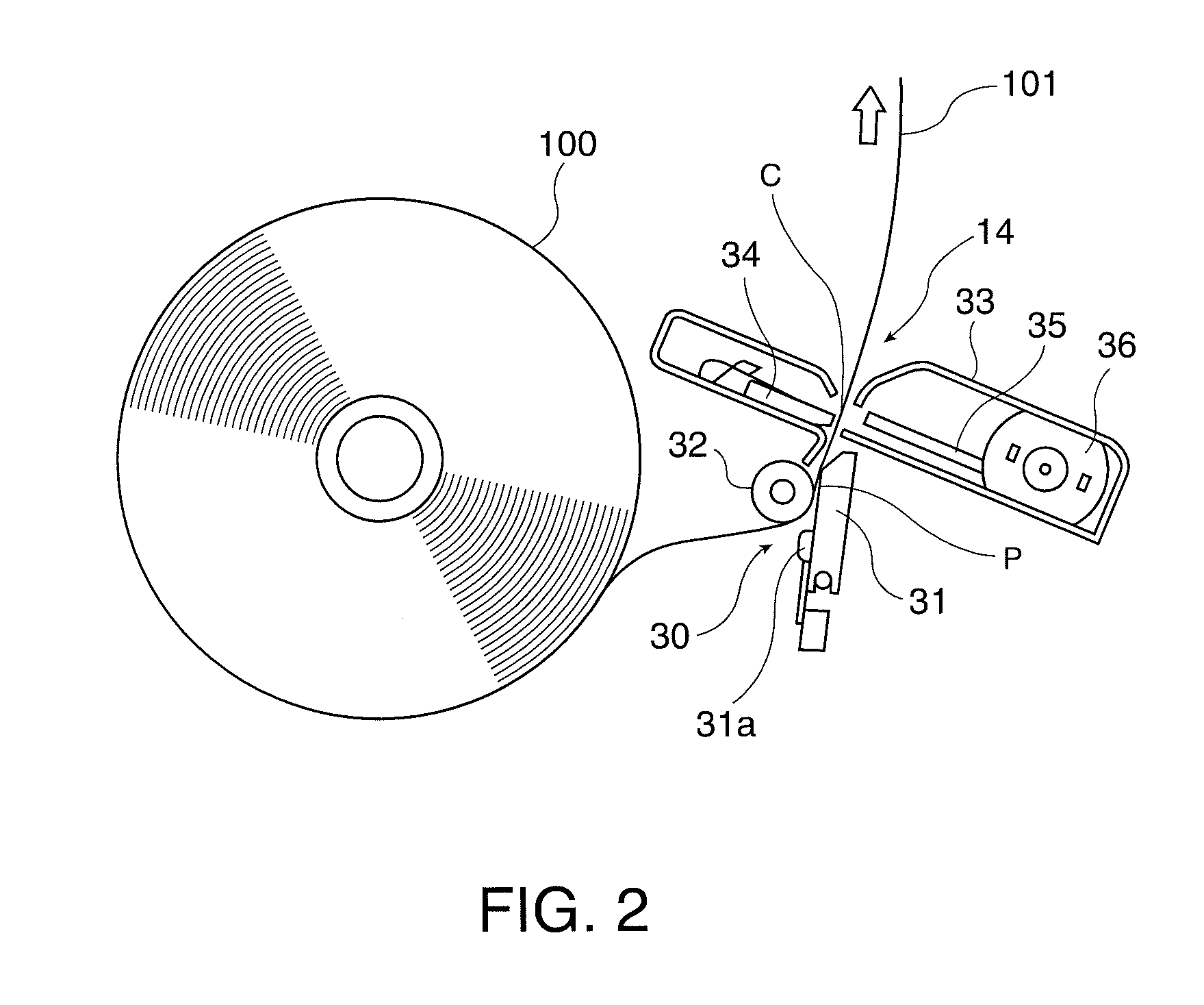 Recording device, recording device control method, and computer-readable recording medium that stores a program executed by a control unit that controls the recording device