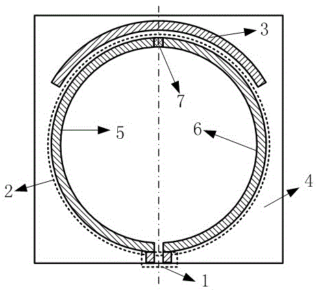 Loop uhf near field rfid reader antenna