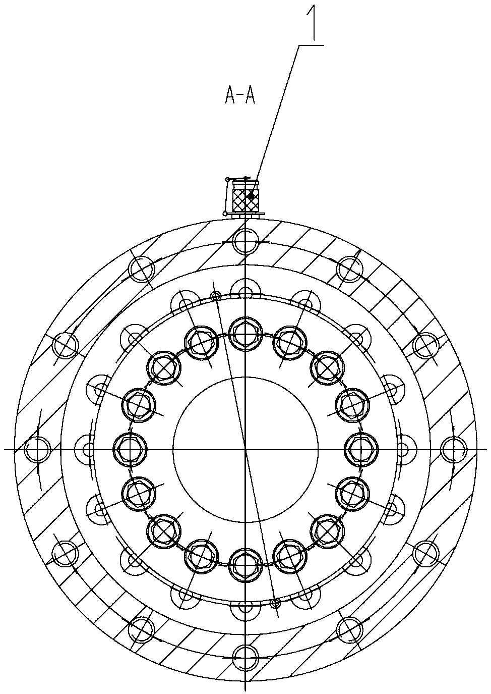 High-frequency load-bearing hydraulic cylinder