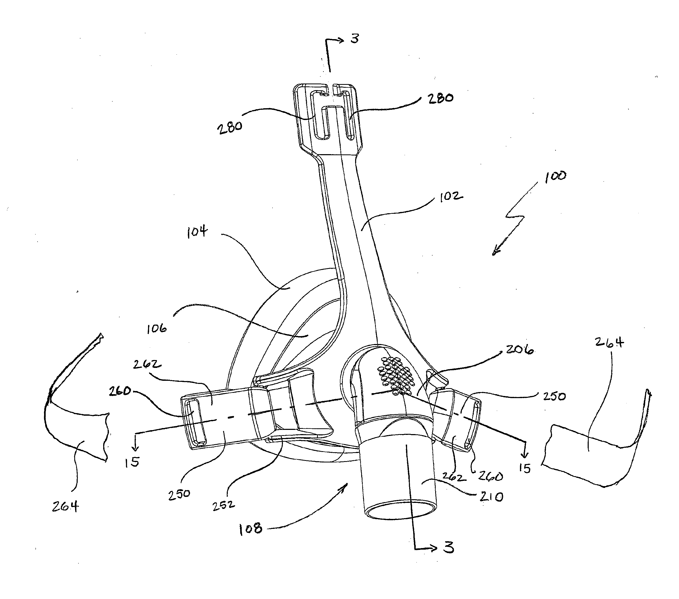 Nasal mask interface assembly