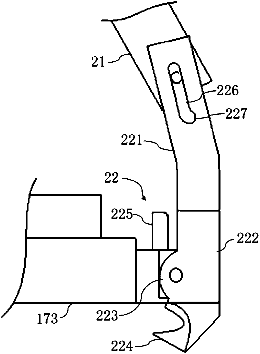 Automatic capping device for outer wall coating barrel