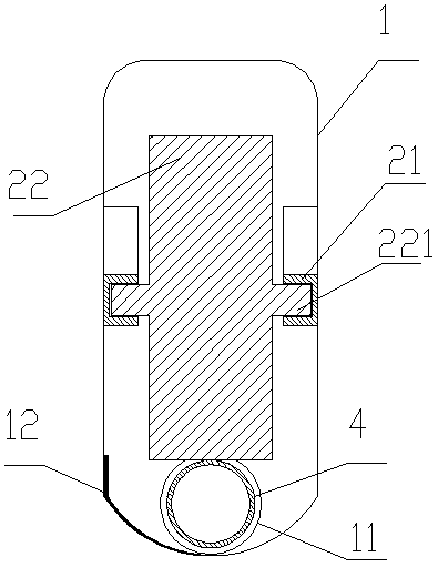 Implantable controllable blood vessel locking device