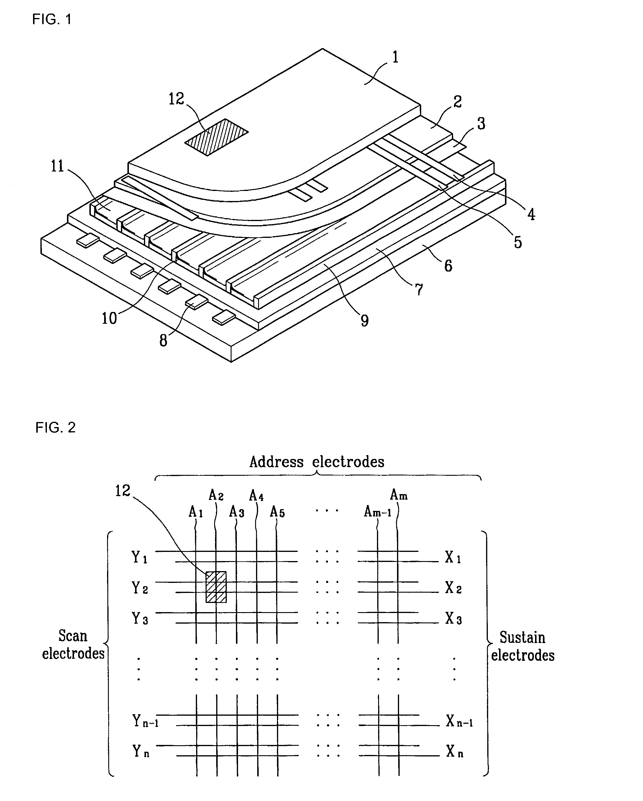 Plasma display panel, and apparatus and method for driving the same