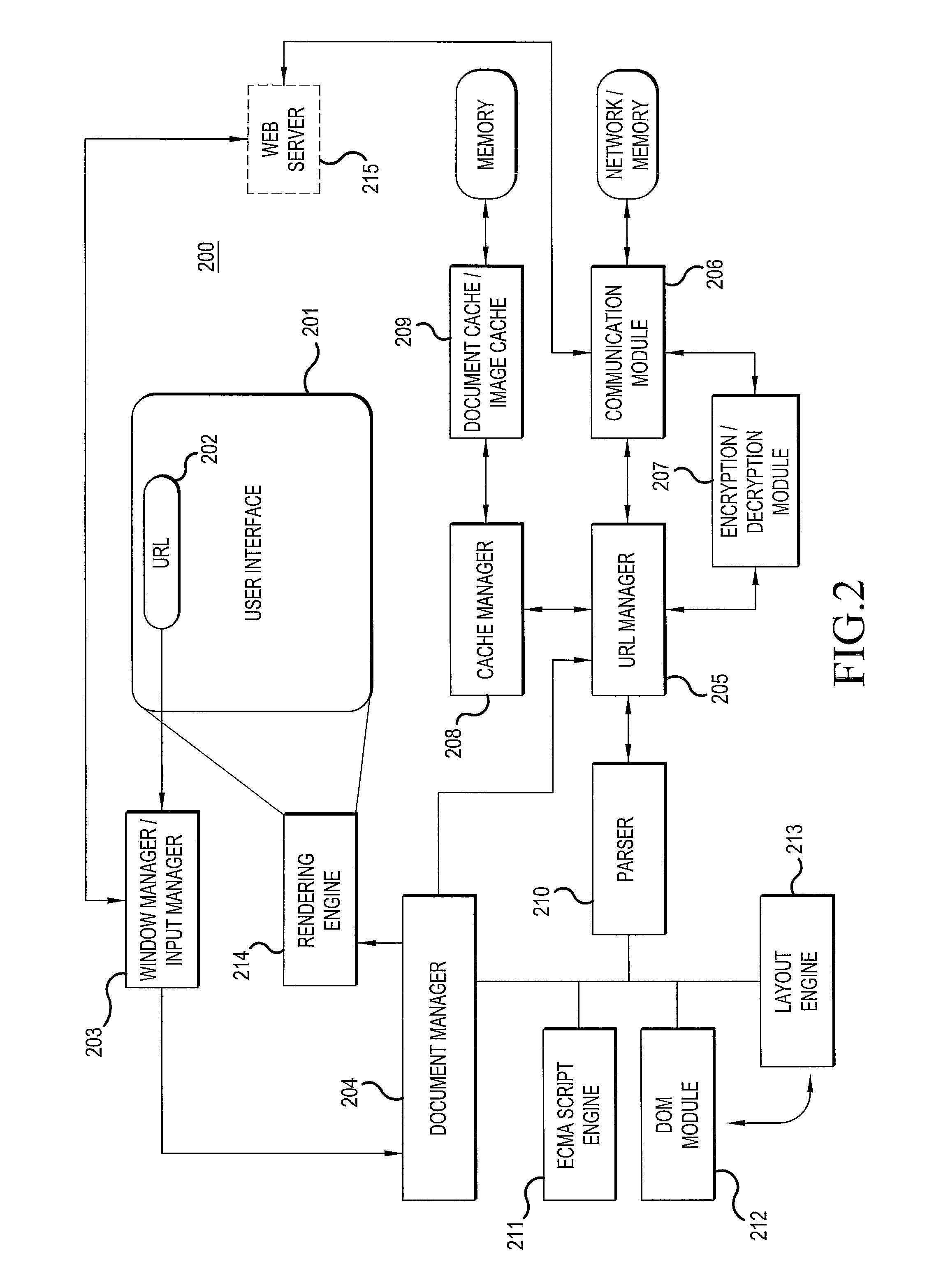 Method and device for configuring a user agent to operate as a web server