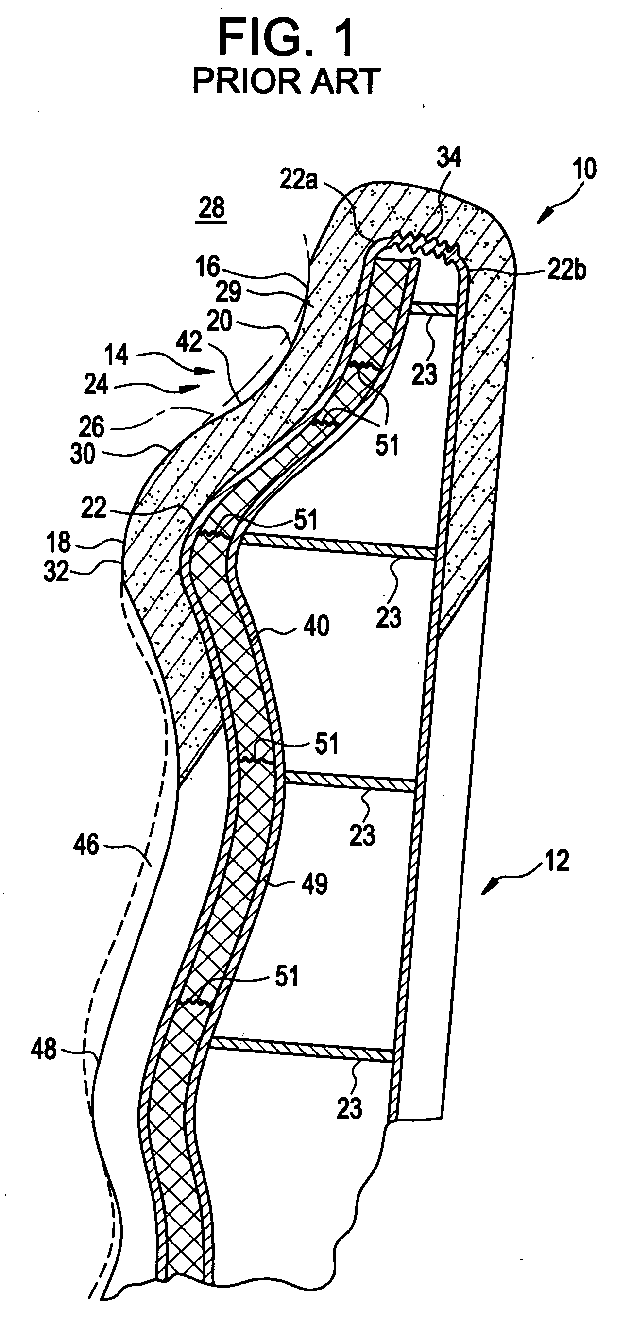 Energy absorbing support for vehicular passengers