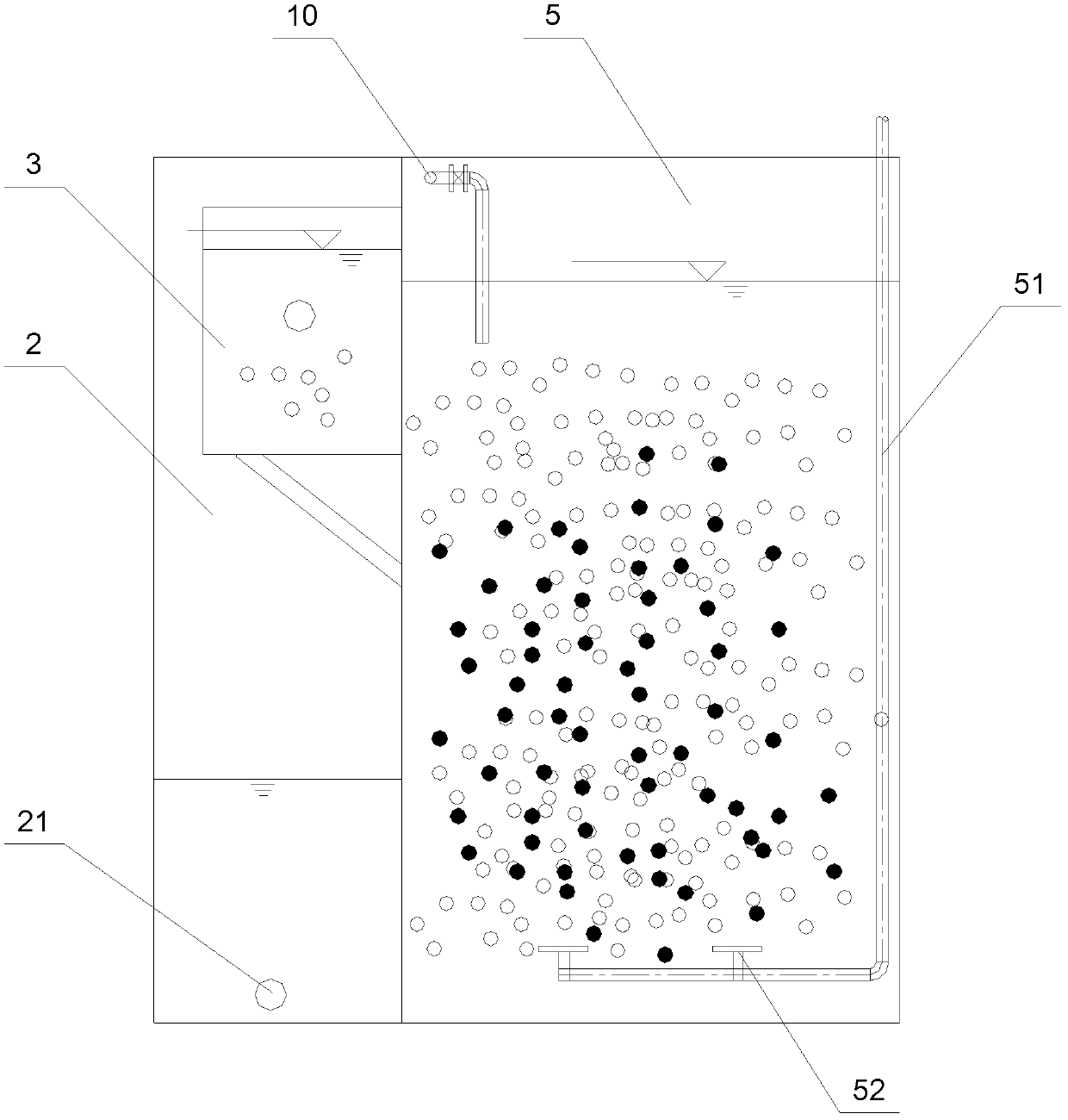 Integrated recycled water treatment device