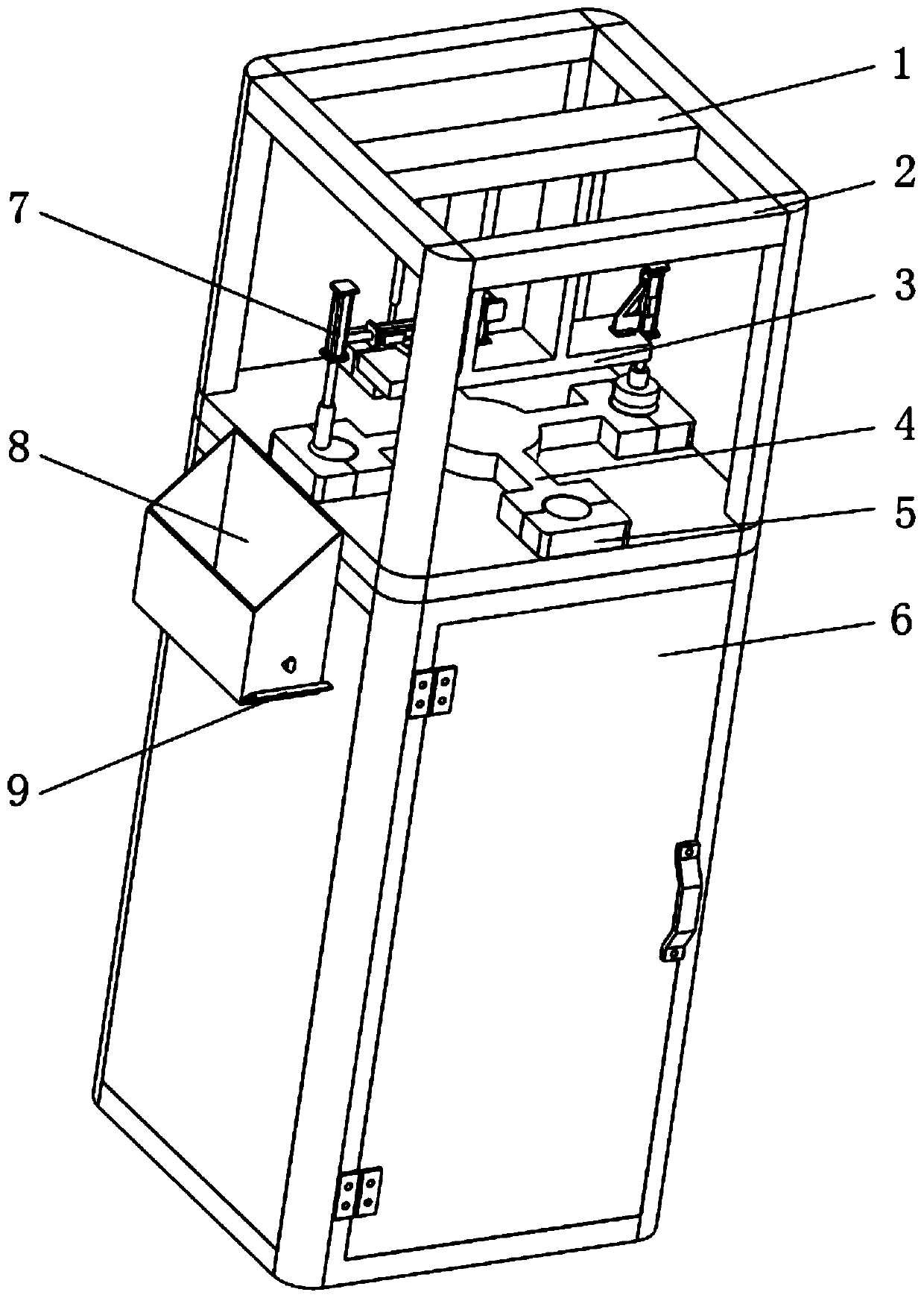 A new walnut shell breaking device