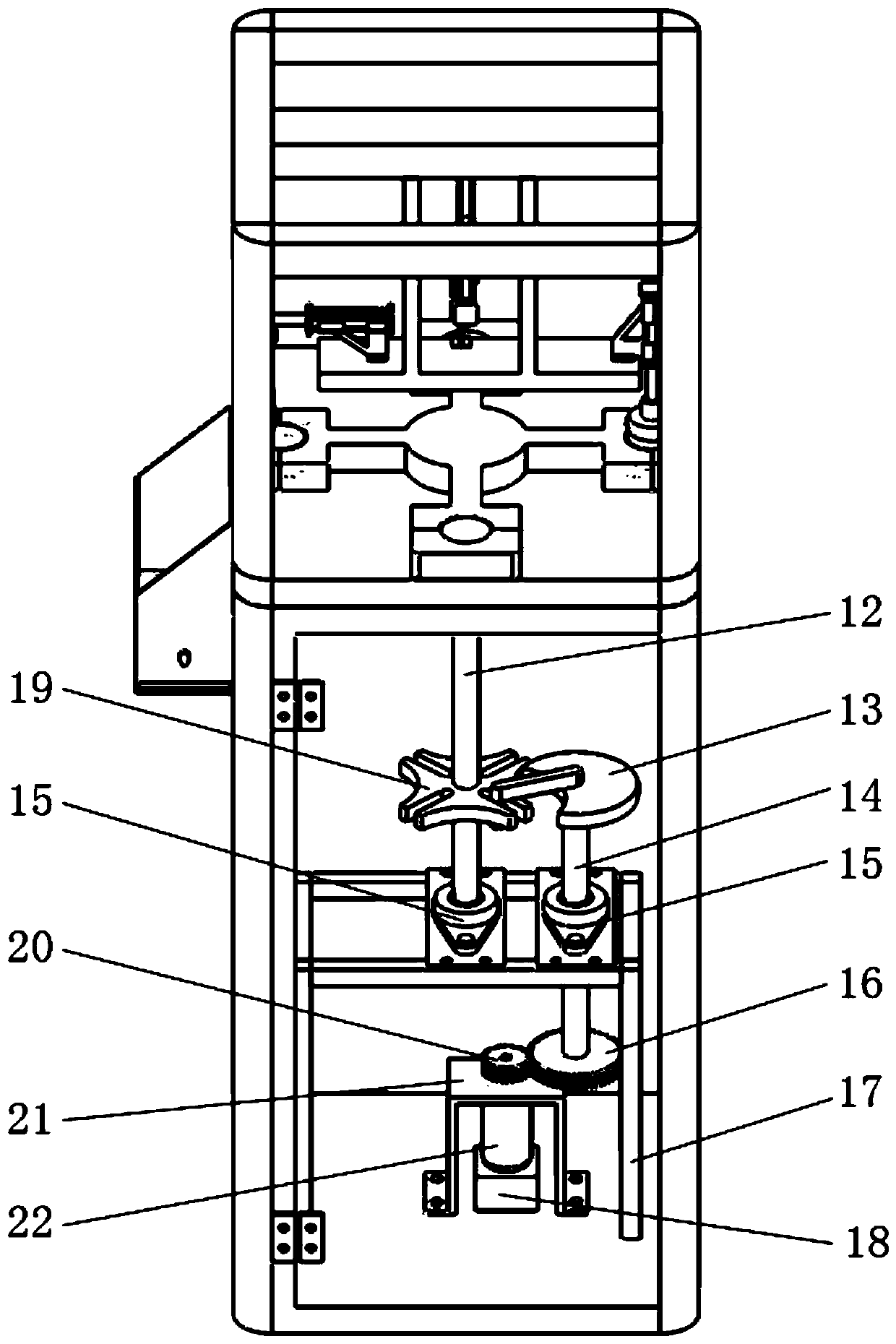 A new walnut shell breaking device