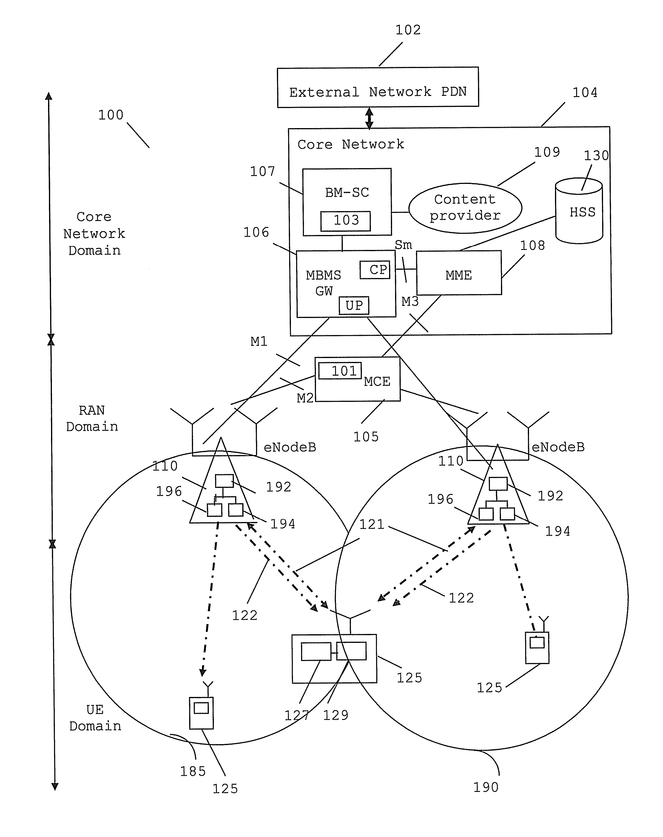 Communication units and methods for control channel change notification in broadcast communication system supporting carrier aggregation