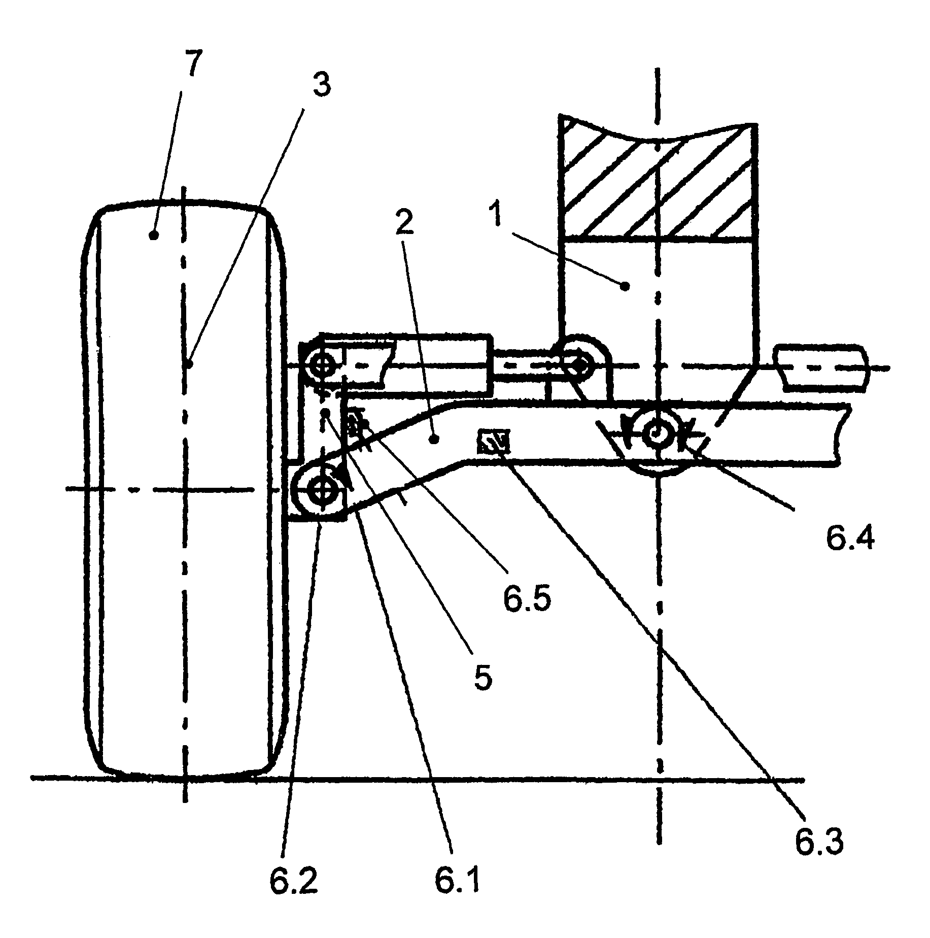 Method and device for wheel camber adjustment