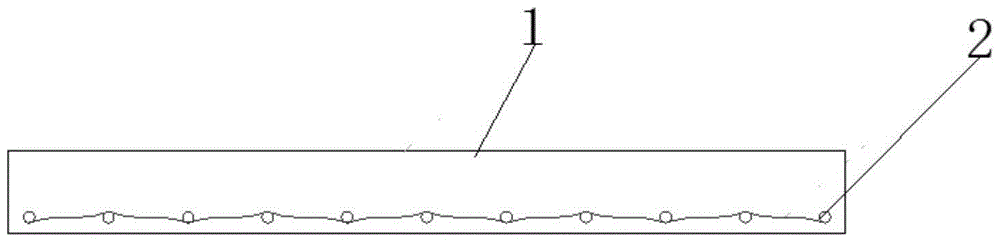 Process for reinforcing high-strength epoxy-steel wire mesh structure block