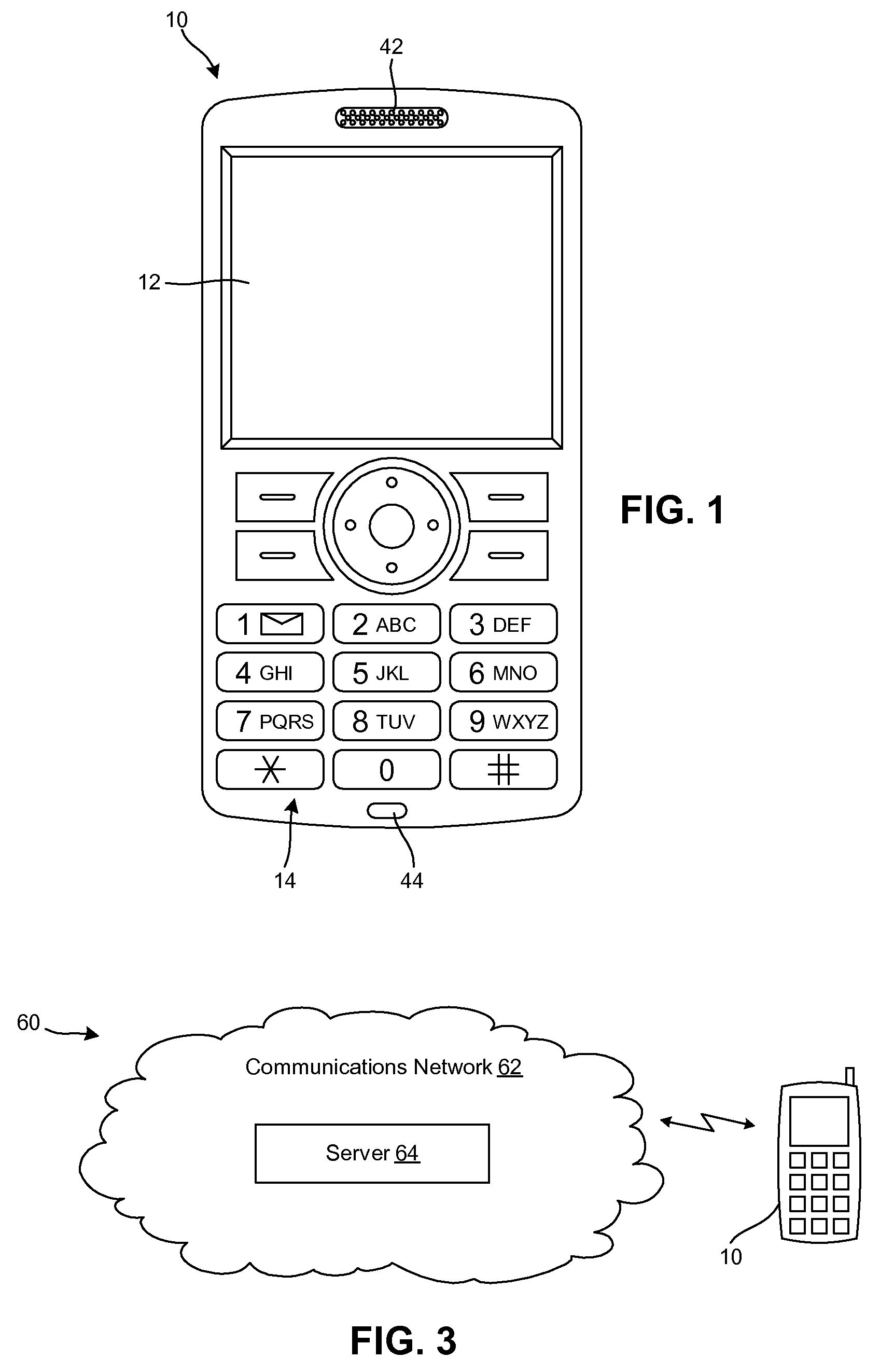 Mobile telephone with direct memory access