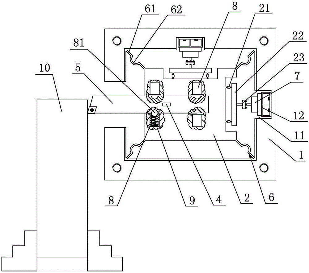 Two-dimensional control device and control method for precision turning of non-circular surface