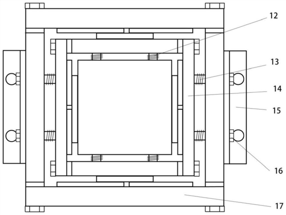 Friction energy recovery vibration absorber with inner and outer double-layer vibration absorption structure