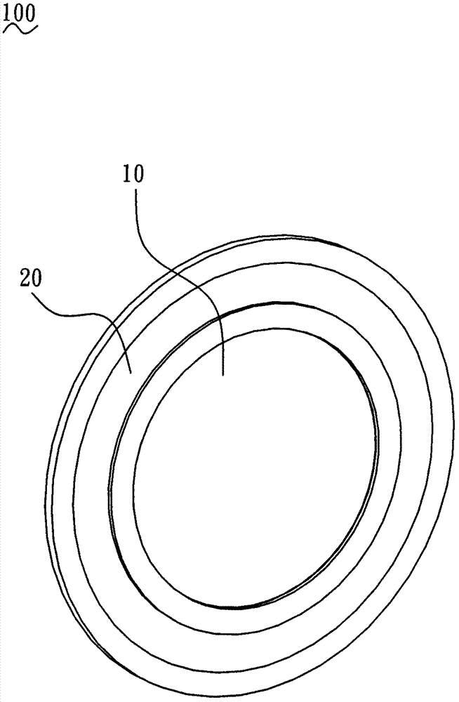 Loudspeaker voice diaphragm and making method thereof