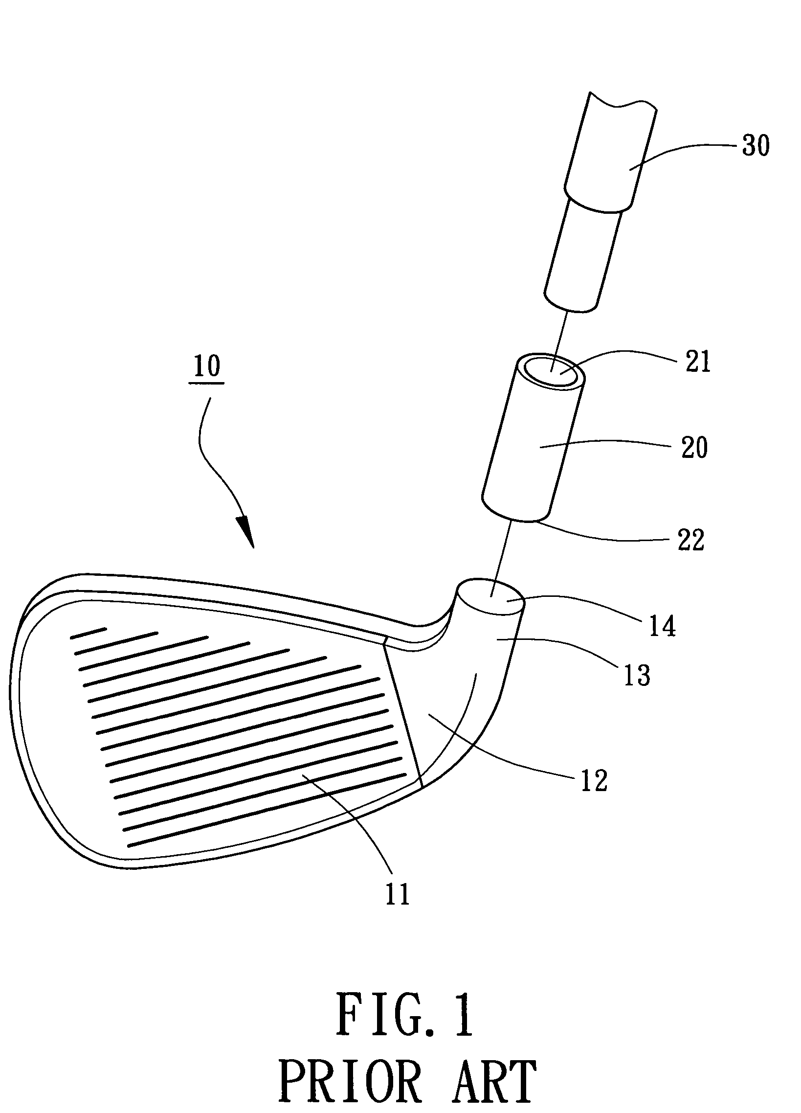 Golf club head with a structure for friction welding and manufacturing method therefor