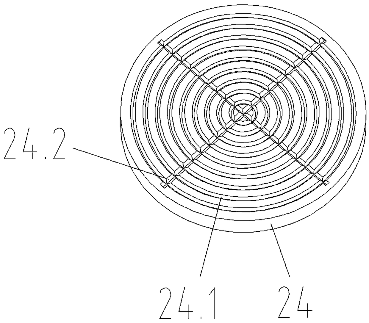 Double-layer grinding machine capable of achieving automatic feeding