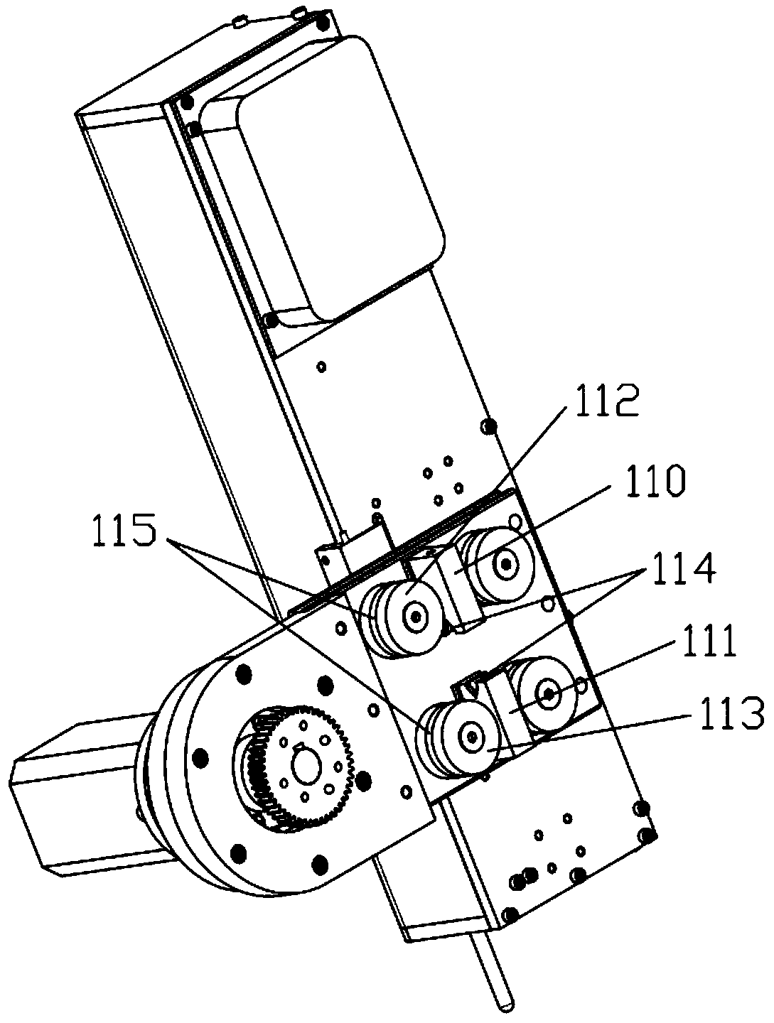 Arc-shaped rail RCM needle insertion device for minimally invasive surgical puncture robot