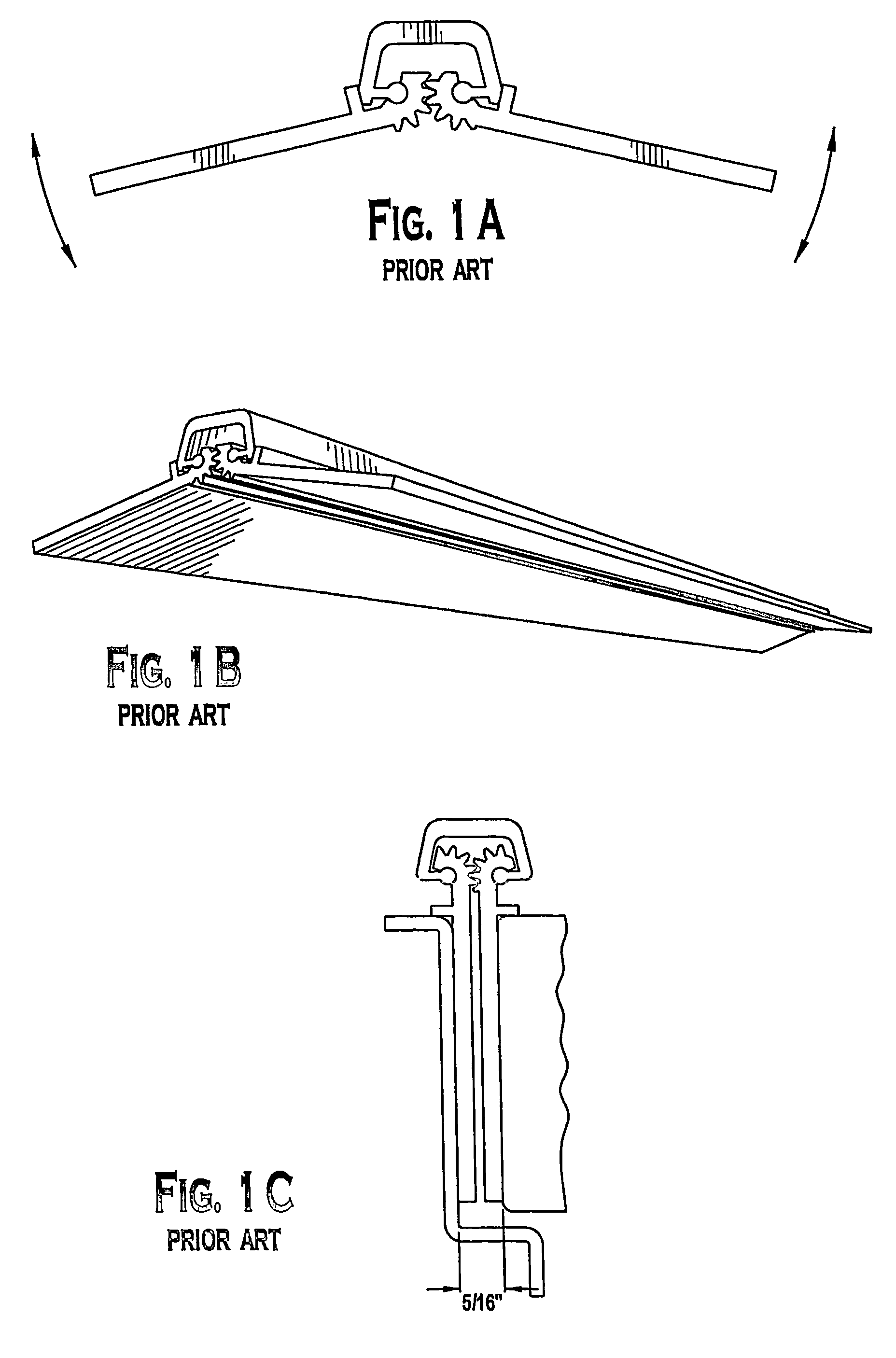 Hinge with stiffened leaf