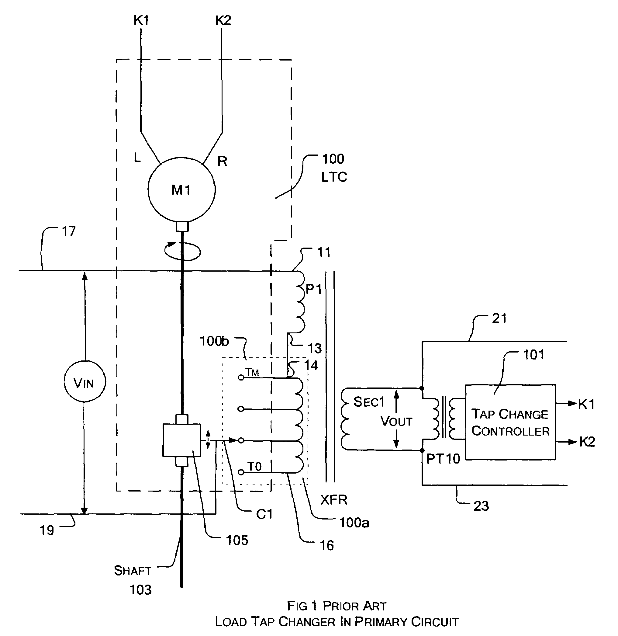 Sensing load tap changer (LTC) conditions