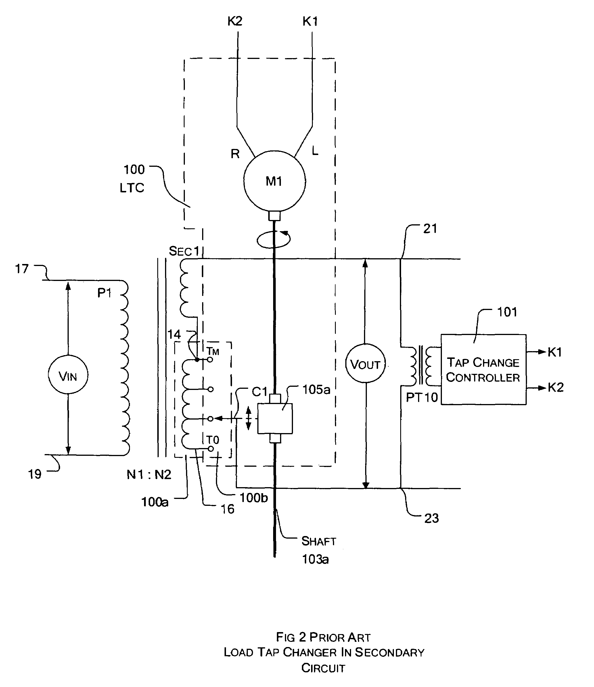 Sensing load tap changer (LTC) conditions