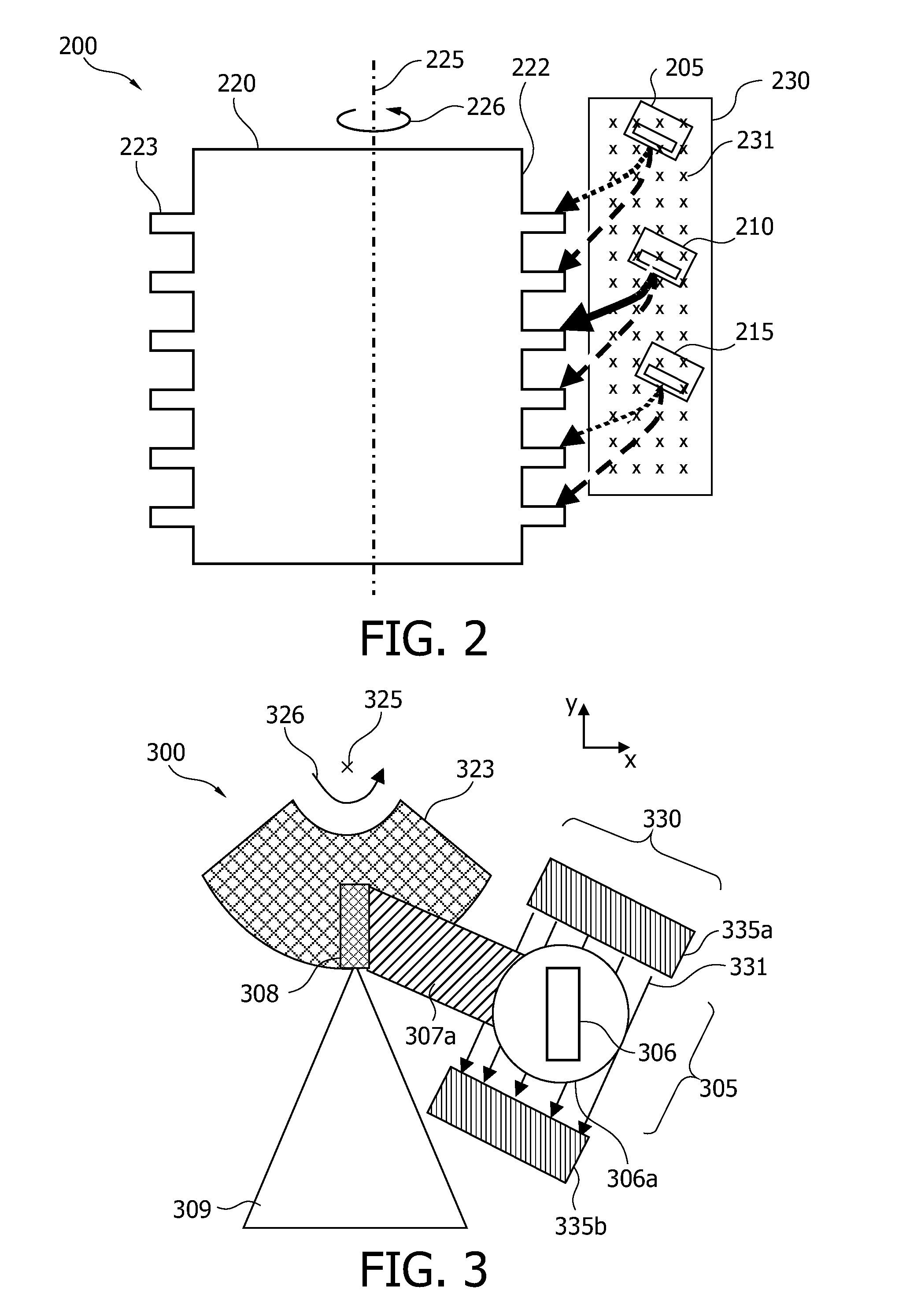 X-ray tube with multiple electron sources and common electron deflection unit