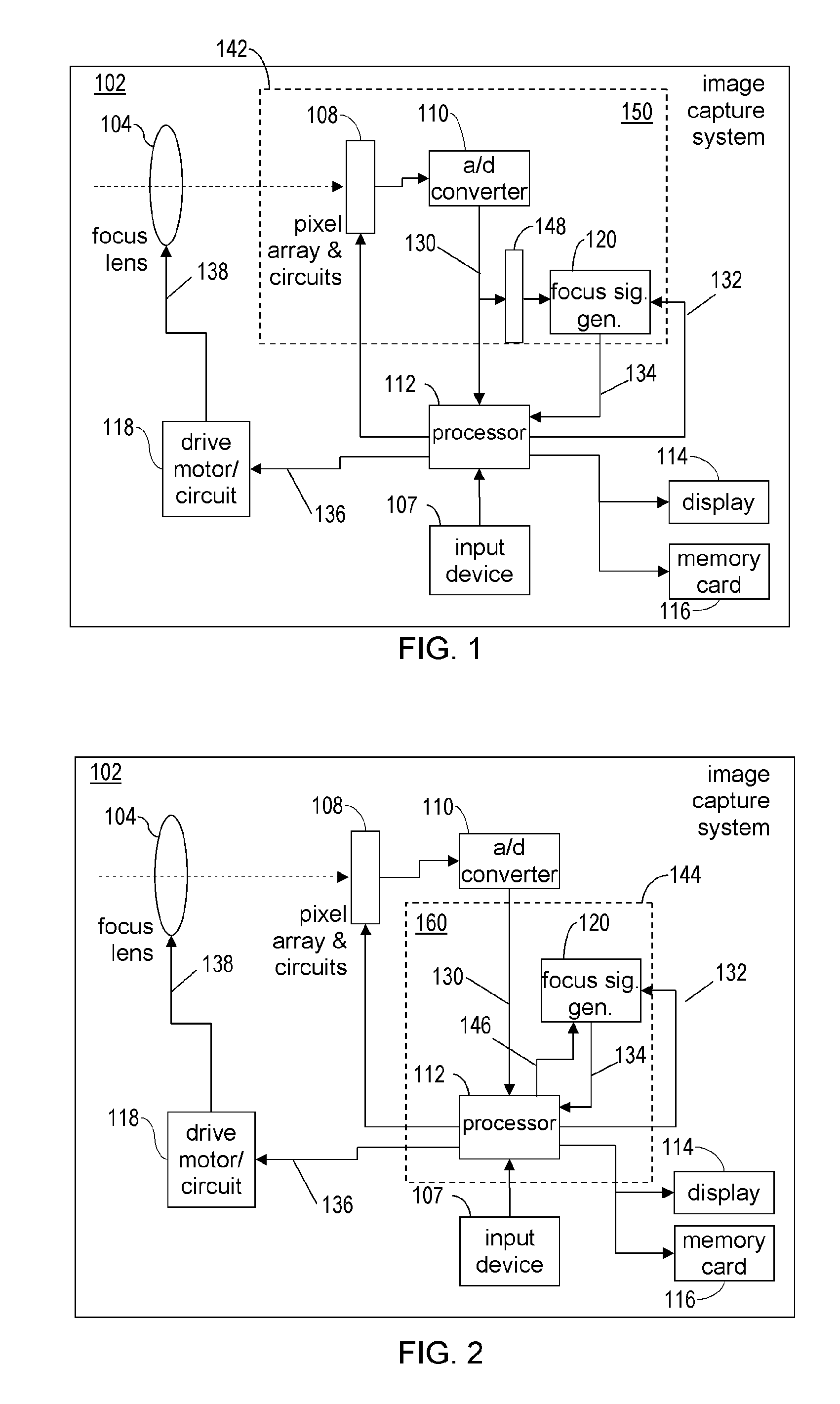 Auto-focus image system